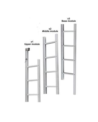 China Folding Ladders Good Quality Safety Aluminum Fire Ladders for sale