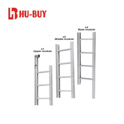 China Apartment Ladder Aluminum Folding Ladders Safety System Household Aluminum Folding Emergency Exit for sale