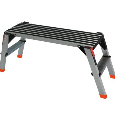 China High Quality Multifunctional Aluminum Folding Ladders Workbench Work Platform for sale