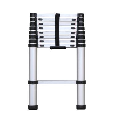 China Telescopic Ladders 2.6M Security Space Saving Telescopic Household Aluminum Ladder for sale