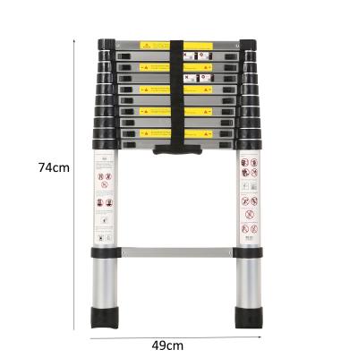 China High Quality Aluminum Folding Telescopic Ladders Function Telescopic Multi Step Ladder for sale