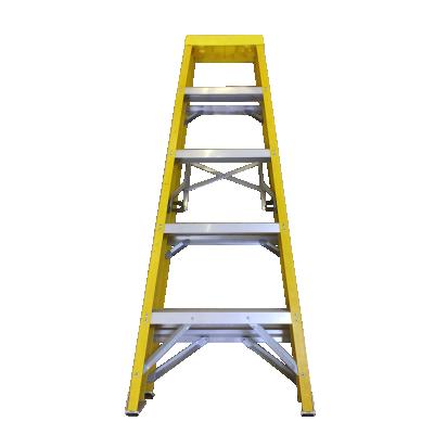 China Folding Ladders Very Practical Fiberglass Single Ladder 2X5 for sale