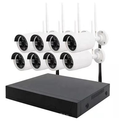 China NIGHT VISION 2MP Camera 8CH Wifi NVR Kit Night Vision Video Surveillance Home IP Wifi Camera System for sale