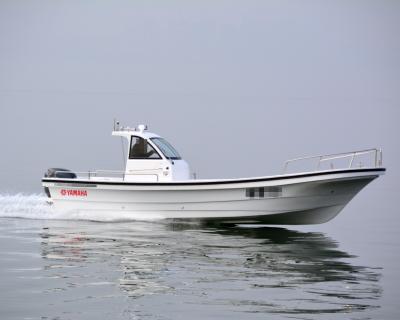 China Fishing CE New Model XMM860 Fiberglass Working Boat For Fishing Sport Motors Woking Single Twin High Speed for sale