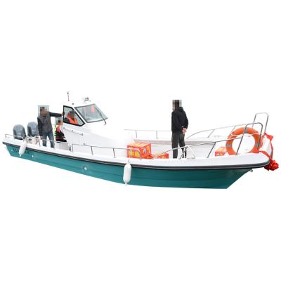 China White Fiberglass China Fiberglass Speed ​​Fishing Boat Speed ​​Boat Sport Boat for sale