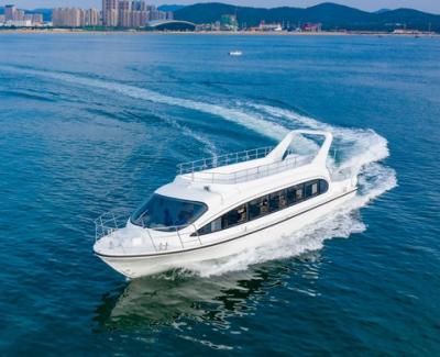 China Fiberglass 60 People Large Passenger Boat for sale