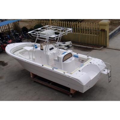 China Fishing Center Console Sport Fiberglass Boat 7.2m For Fishing for sale