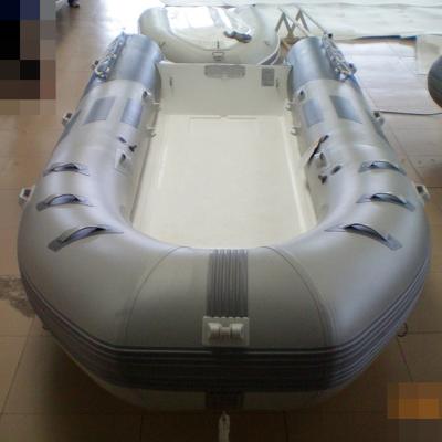 China PVC RIB420 PVC Tube Fiberglass Hull Diver Boat for sale