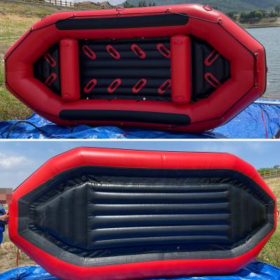 China Dull PVC CE PVC Inflatable Rafting Passenger Boat for sale