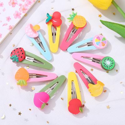 China Hair Accessories For Girls Vershal Fruit Fruit Flower Girl Cute Hairpin Kids Style For Kids Hair Accessories for sale