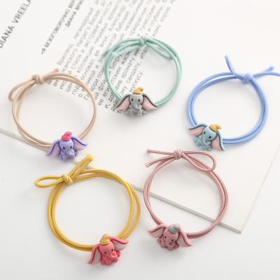 China One Ring Simple Girl Hair Rope Elastic Head Rope Cute Korean Sweet CIA Net Red Head Rope Elastic Band for sale