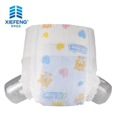 China Waterproof Leg Cuffs Disposable Baby Diapers Non Toxic Infant Nappies for sale