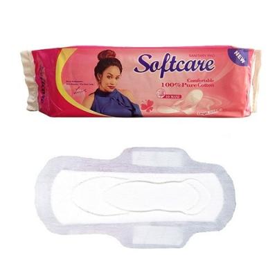 China Night Use 290mm Cotton Sanitary Napkin Ultra Long Breathable PE Film for sale