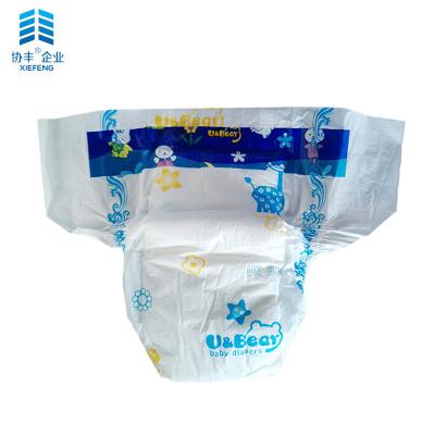 China USA Fluff Pulp Disposable Baby Diapers For Sensitive Skin Babies for sale