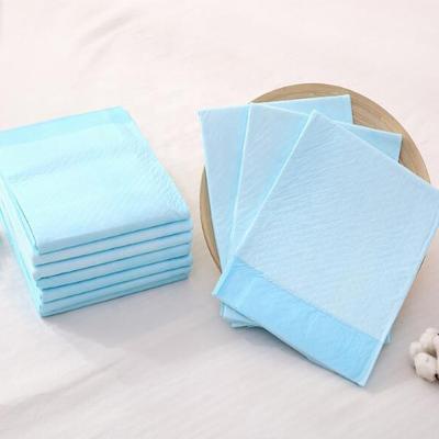 China 750ml Heavy Absorption Disposable Bed Underpads Fluff Pulp Hospital Bed Pads for sale