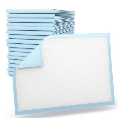 China Anti Leak Hospital Disposable Bed Underpads Korea BSF SAP Cotton Soft Surface for sale