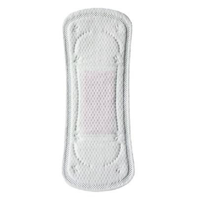 China ODM Disposable Pure Cotton Sanitary Pads Without Wings 180mm Mini Panty Liners for sale