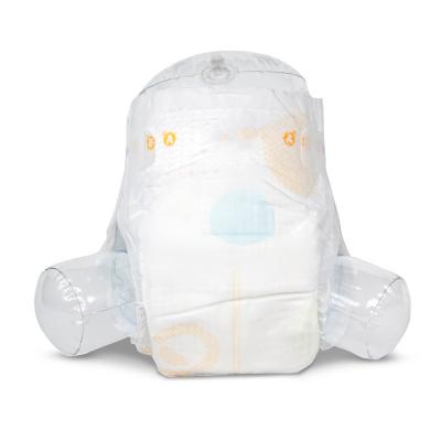 China OEM Breathable Sumitomo SAP Baby Night Diapers With Green ADL for sale