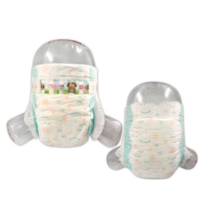 China Baby Care Soft Cottony Surface Disposable Baby Diaper 25g 27g for sale