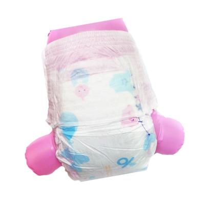 China Non Woven Printed 3d Soft Fabric Soft Baby Diaper Breathable Cloth Like for sale