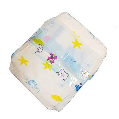 China Wood Pulp Mixed SAP Soft Baby Diaper S M L XL For Both Boys And Girls for sale