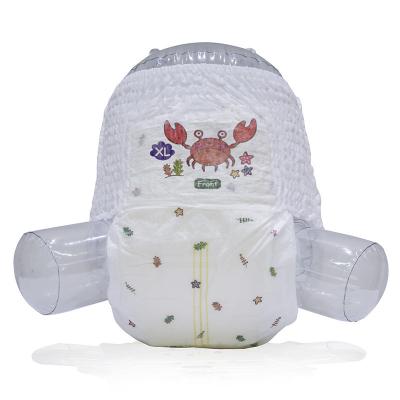 China A Grade Pull Up Baby Diaper U & Bear Baby Pants Premium Diapers for sale