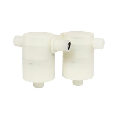 China New general mini type white plastic water tank floating ball valve automatic water level control valve for sale