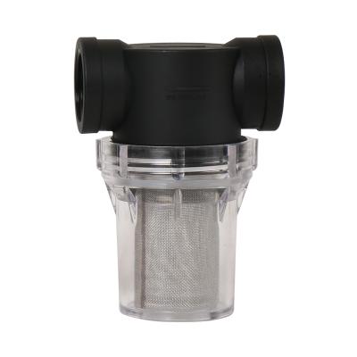 China 304 Stainless Steel Outdoor Mesh Pipeline Water Filter Water Strainer 1inch for sale