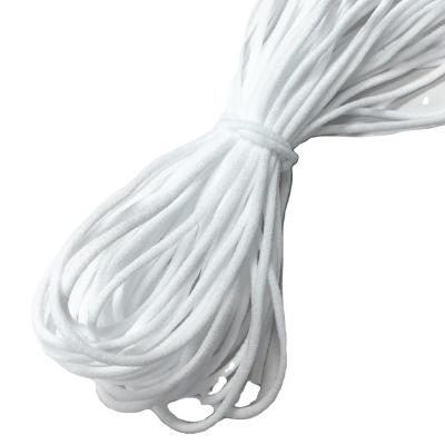 China Elastic Ear Loop Polyester Supply Manufacturer Elastic Tie 2.5-2.8mm For Elastic Ear Loops Machine for sale