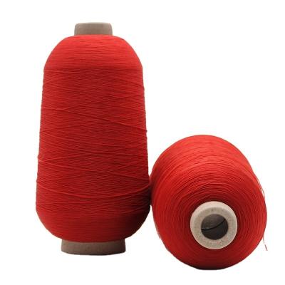 China Wholesale High Tenacity Polyester Dope Dyed SIM Imitate High Copy Stretch 75/36/2 Nylon Yarn For Knitting for sale