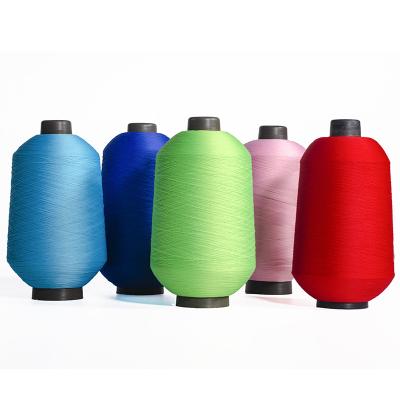 China High Anti-bacteria 100% Polyester Stretch Thread 70/2 Yarn For Socks Production for sale