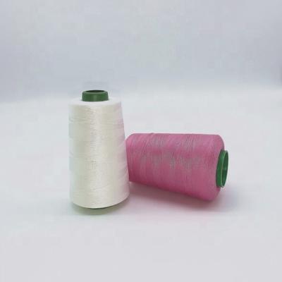 China High Tenacity 100% Polyester Tender Spun Seam Threads For Overlock for sale