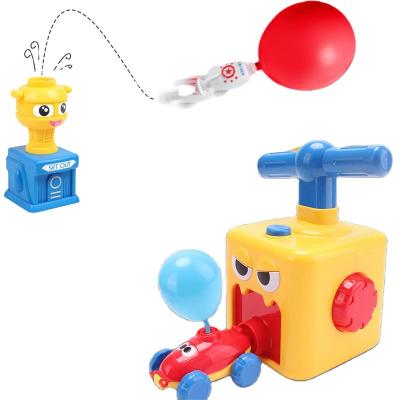 China Balloon lanucher car toy for kids playing balloon lanucher car for sale