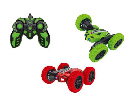 China 2020 RC Hobby 360 Degree Flip Kids Robot RC Cars 2.4G Stunt Deformation Car Toys Rock Crawler Roll Cars For Wholesale for sale