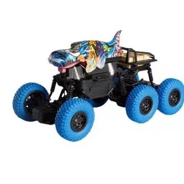 China RC Hobby 1:16 6 WD Dinosaur Theme RC Automobile Crawler Series for Kids and Off-Road Rechargeable and NO--Blocking Signal for sale