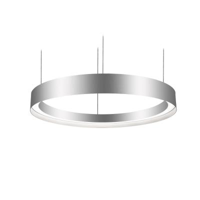 China Modern 2022 circular led syistem linear decoration office lighting pendant light with dimmable control with UGR19 acrylic diffuser for sale