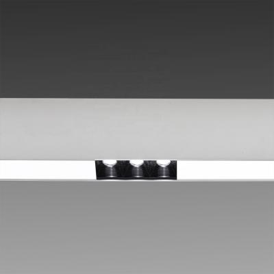 China Modern aluminum slim IP20 led linear wall lighting with 3030 LEDs with dimmable driver dali 0-10v driver color for sale