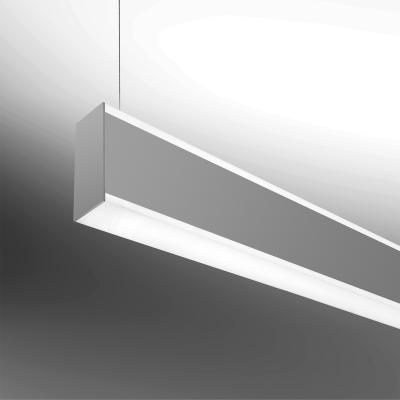 China New Modern Design Up and Down Light Linear LED Pendant Light with Acrylic Lens for sale