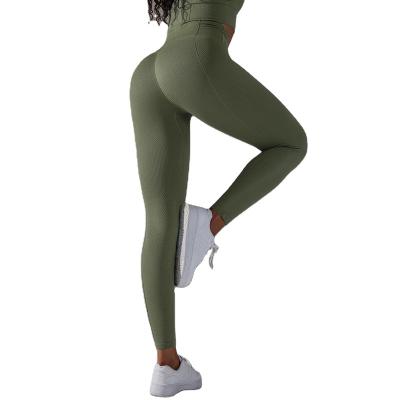 China Breathable Factory New Design High Quality Seamless Workout Gym Fitness Sexy Comfortable Yoga Pants Big Butt Scrunch Yoga Pants for sale