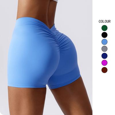 China Wholesale Breathable Outdoor Exercise Girls Sexy Yoga Shorts High Waist Women Yoga Shorts Fitness Yoga Clothes for sale