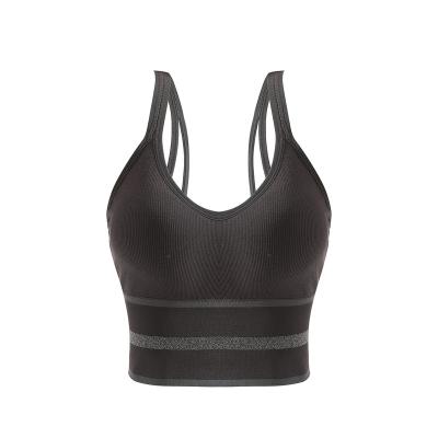 China Best Selling Seamless In The Latest Southeast Asian Women's U Back Chest Women's Seamless Breathable Yoga Sports Bra for sale