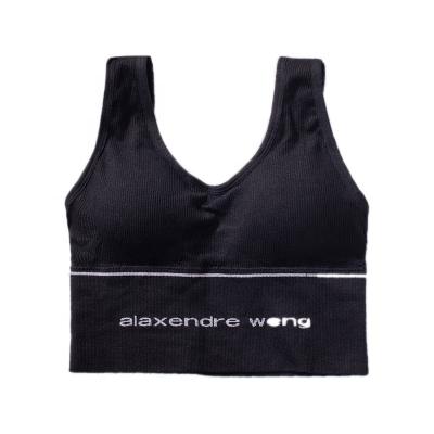 China Hot Selling Healthy Comfortable Breathable Padded Double Push Up One Piece Sports Bandeau Bra For Women for sale