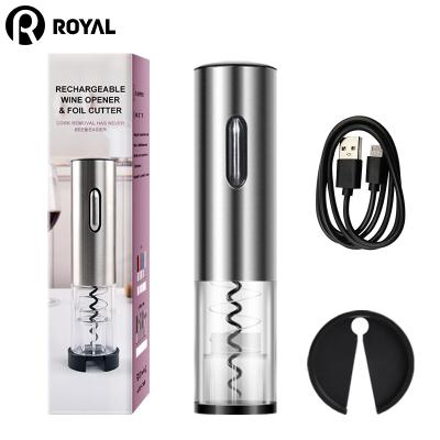 China Mini Wine Bottle Opener Package Good Quality Micro Usb Rechargeable Electric Wine Opener Te koop