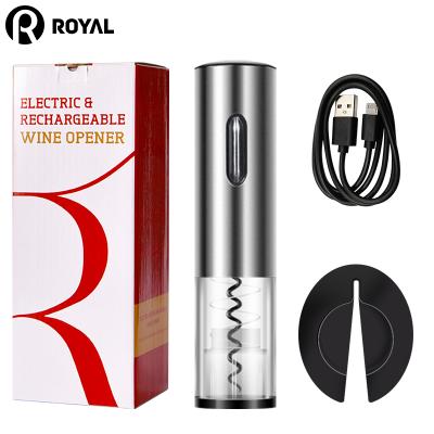 China Wine Bottle Opener Best Selling Electric Stainless Steel Wine Bottle Opener With Foil Cutter Te koop