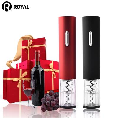 中国 High Quality Battery Operated Automatic Electric White Wine Bottle Opener Gift Set With Foil Cutter Pourer Cap 販売のため