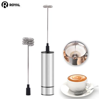 中国 Sustainable Wholesale Custom Amazon Coffee Milk Frother Logo Package Battery Operated Electric 販売のため