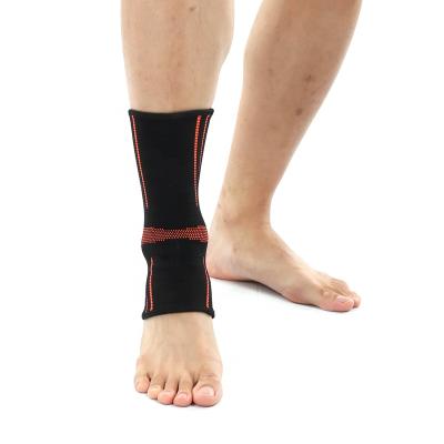 China Professional Sports Elastic Ankle Brace Pad For Adults Ankle Compression Support for sale