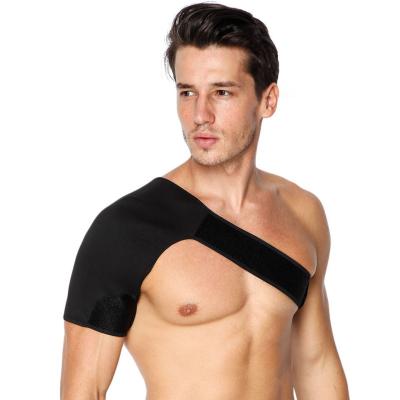 China Breathable Adjustable Wrap Shoulder Support Brace Belt Pad, Elastic Shoulder Protector Strap For Women Men for sale