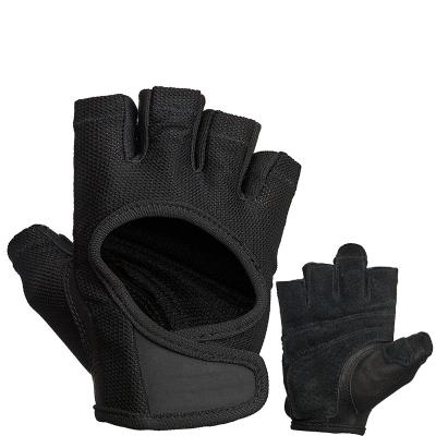 China Unisex Hot Sell Tennis Gloves Sports Outdoor Cross Fitted Semi Finger Gloves for sale