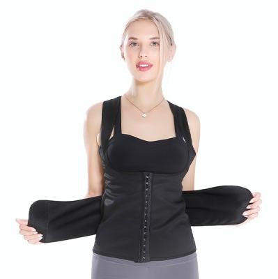 China Good Comfortable High Quality Women Sauna Suit Corset Belt Pants Waist Trainer Corset Body Shaper for sale